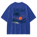 Washed Royal Blue