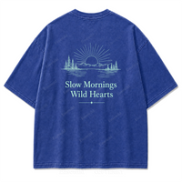 Washed Royal Blue