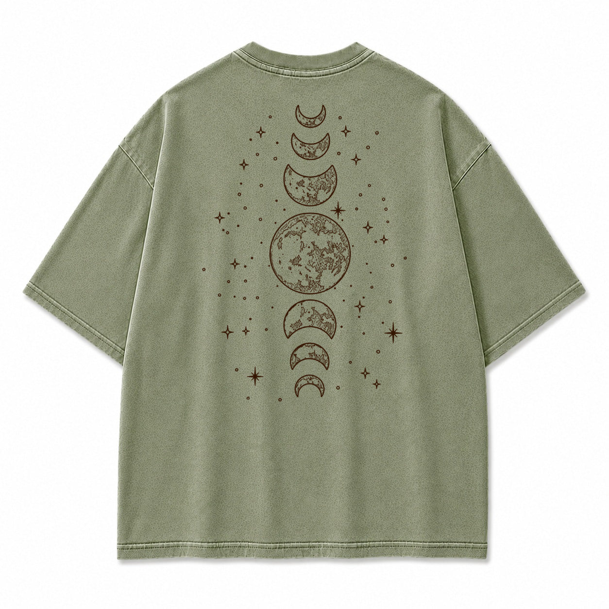 Moon Phase Alignment Celestial Graphic T-Shirt