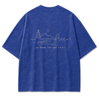 Washed Royal Blue
