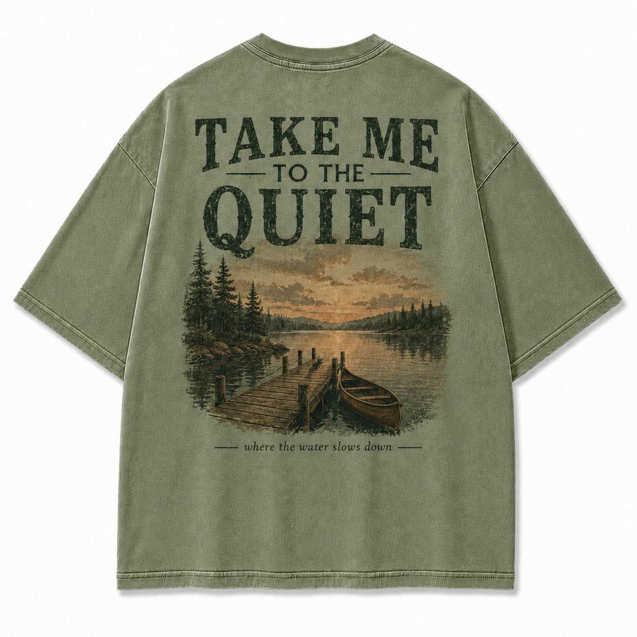 Take Me to the Quiet Washed T-Shirt
