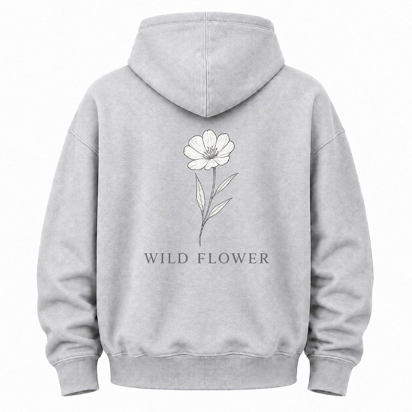 Single Stem Botanical Graphic Hoodie