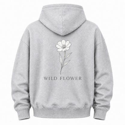 Single Stem Botanical Graphic Hoodie