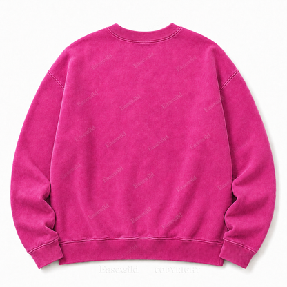 Somewhere Between Lost & Free Washed Crewneck