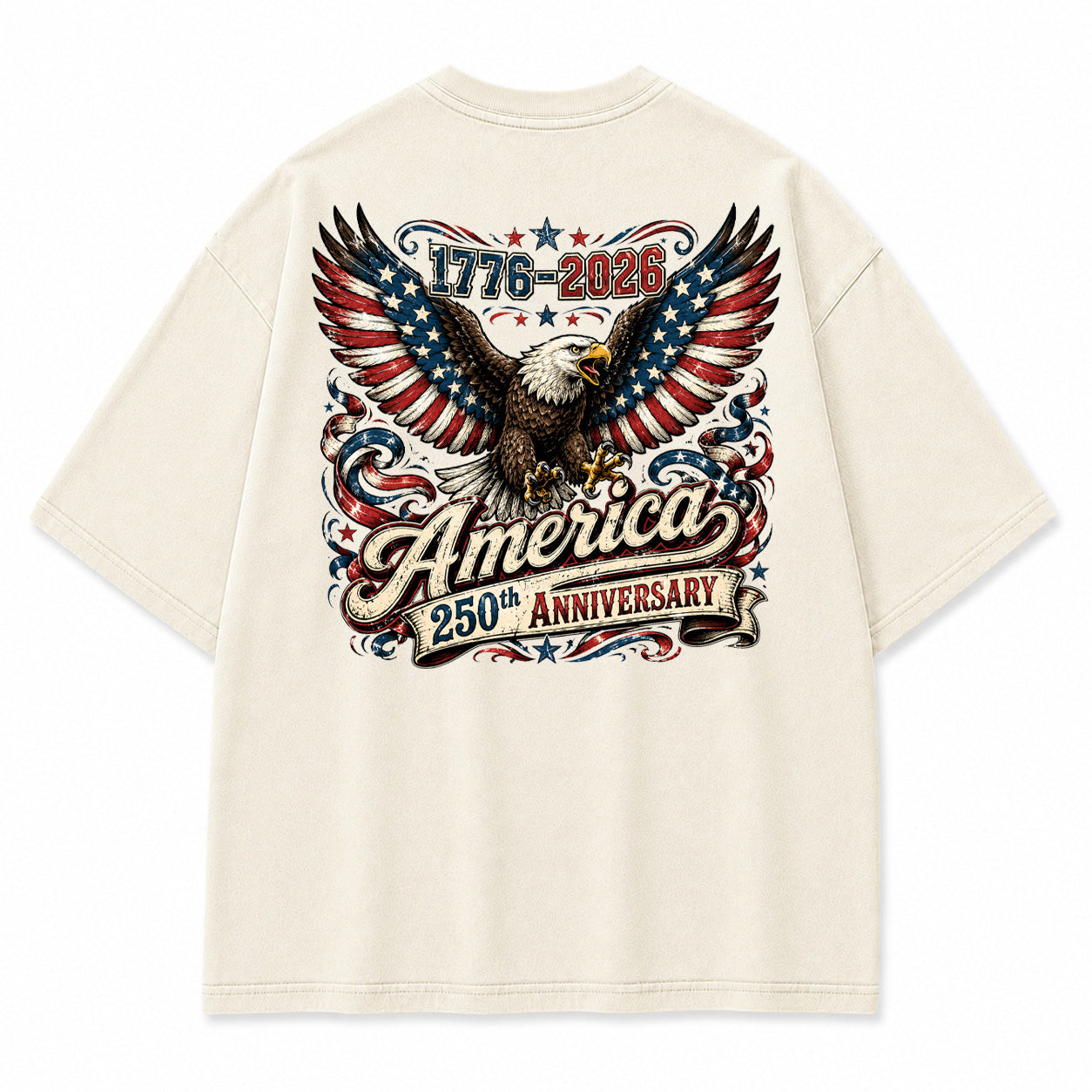 Liberty Eagle 250th Anniversary Graphic T-Shirt