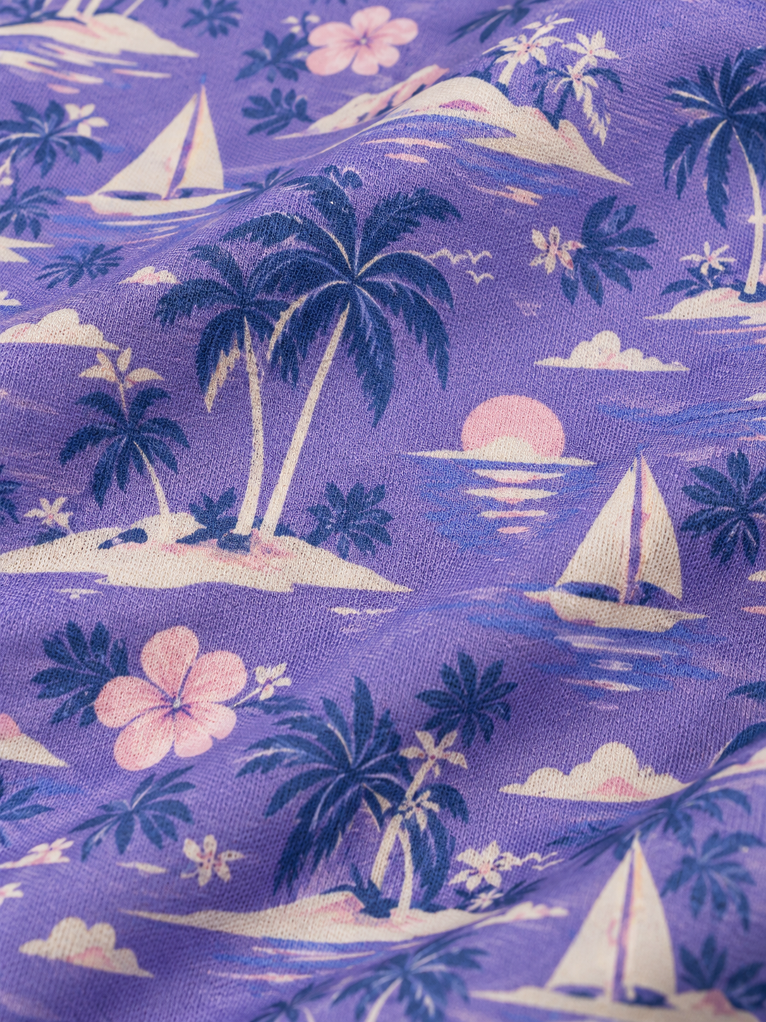 Lavender Island Golf Polo