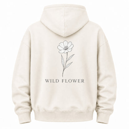Single Stem Botanical Graphic Hoodie