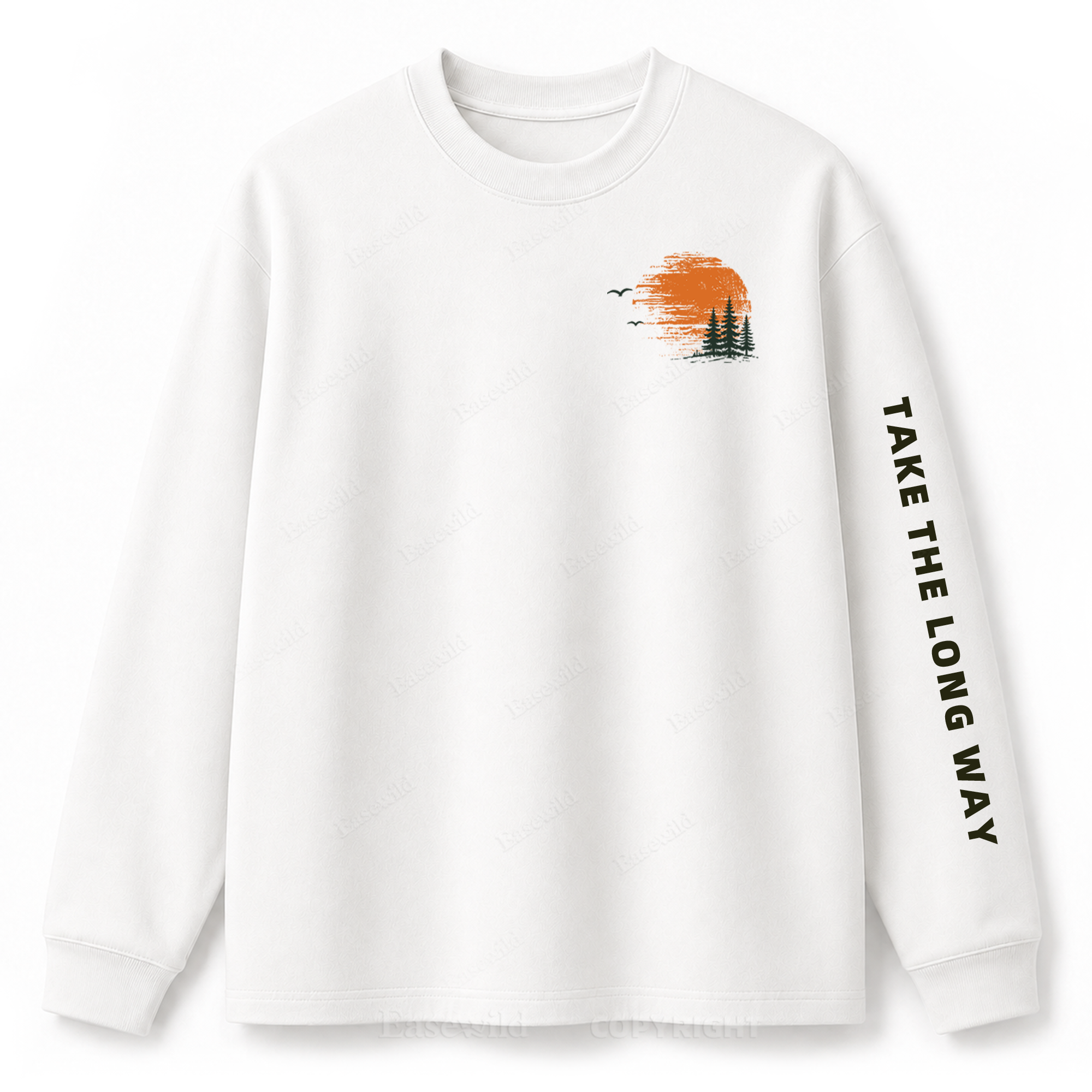 Somewhere Between Lost & Free Long Sleeve Tee