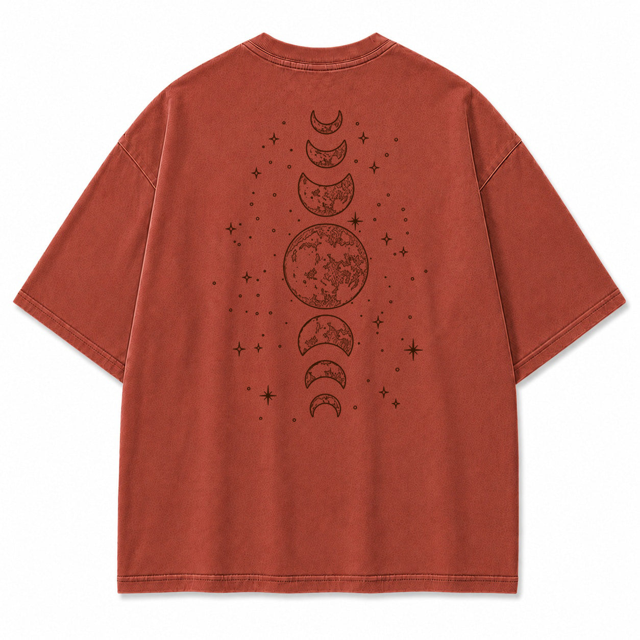 Moon Phase Alignment Celestial Graphic T-Shirt