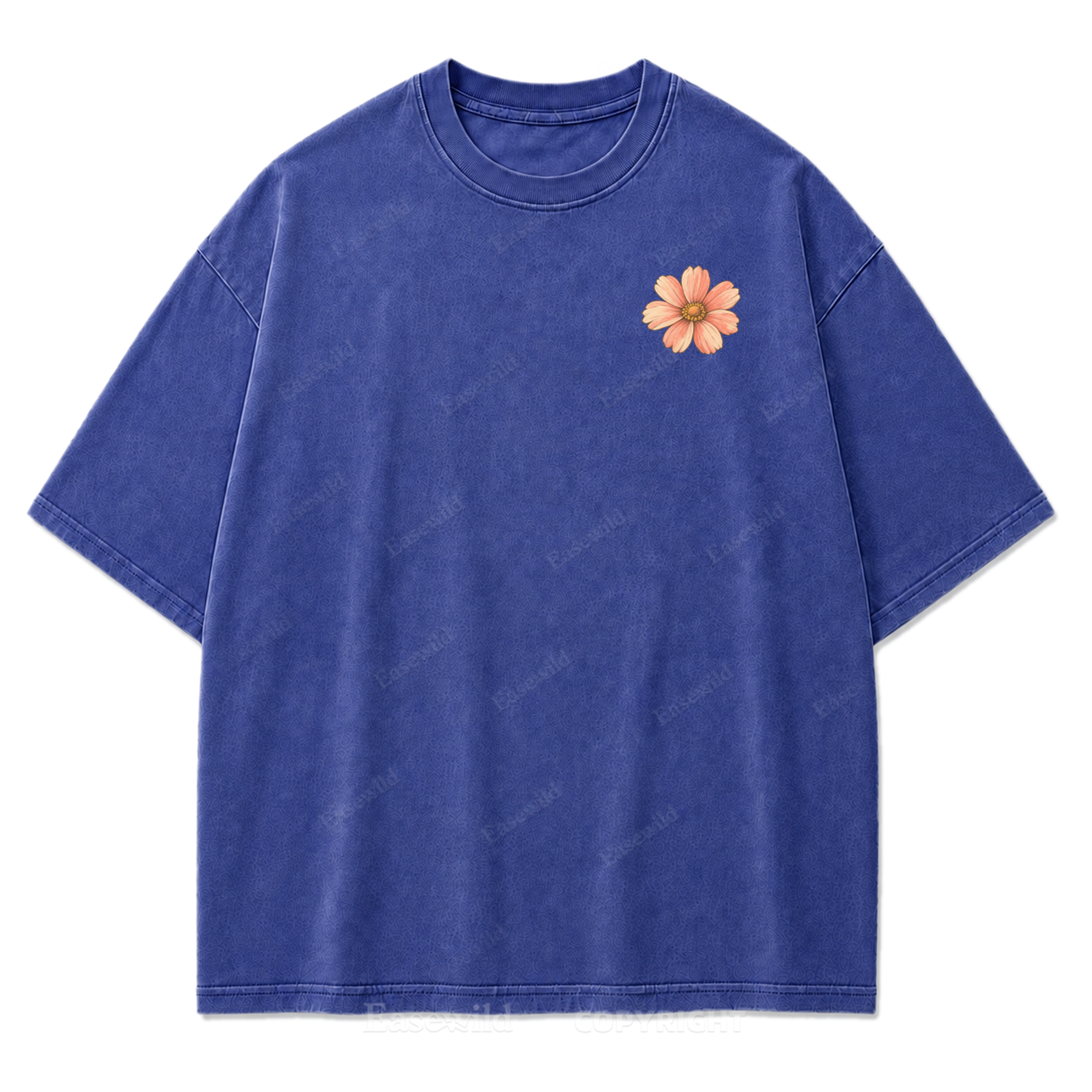 Golden Hour Lakeside Van Washed Print Tee
