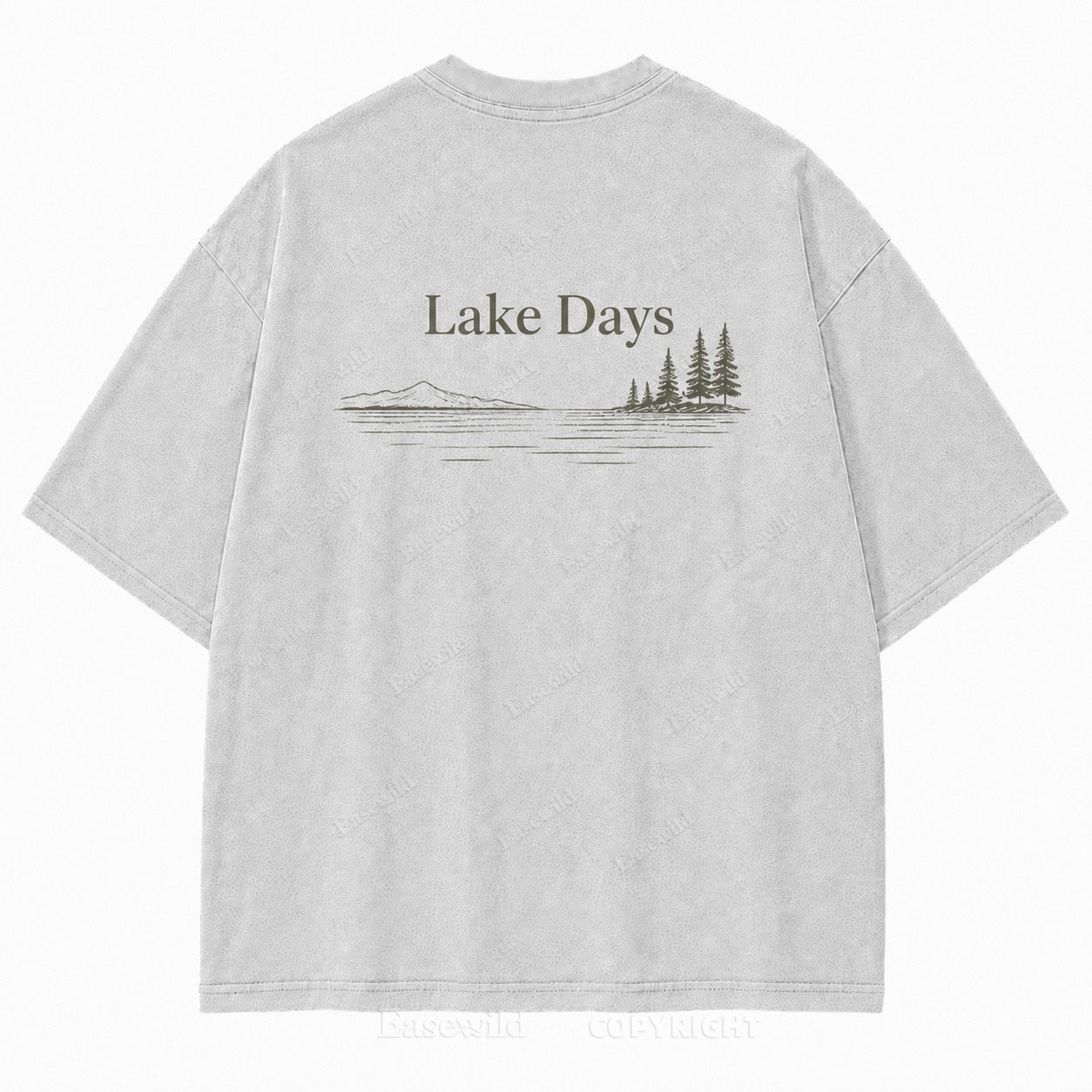 Where Quiet Lake Days Feel Simple and Free Tee