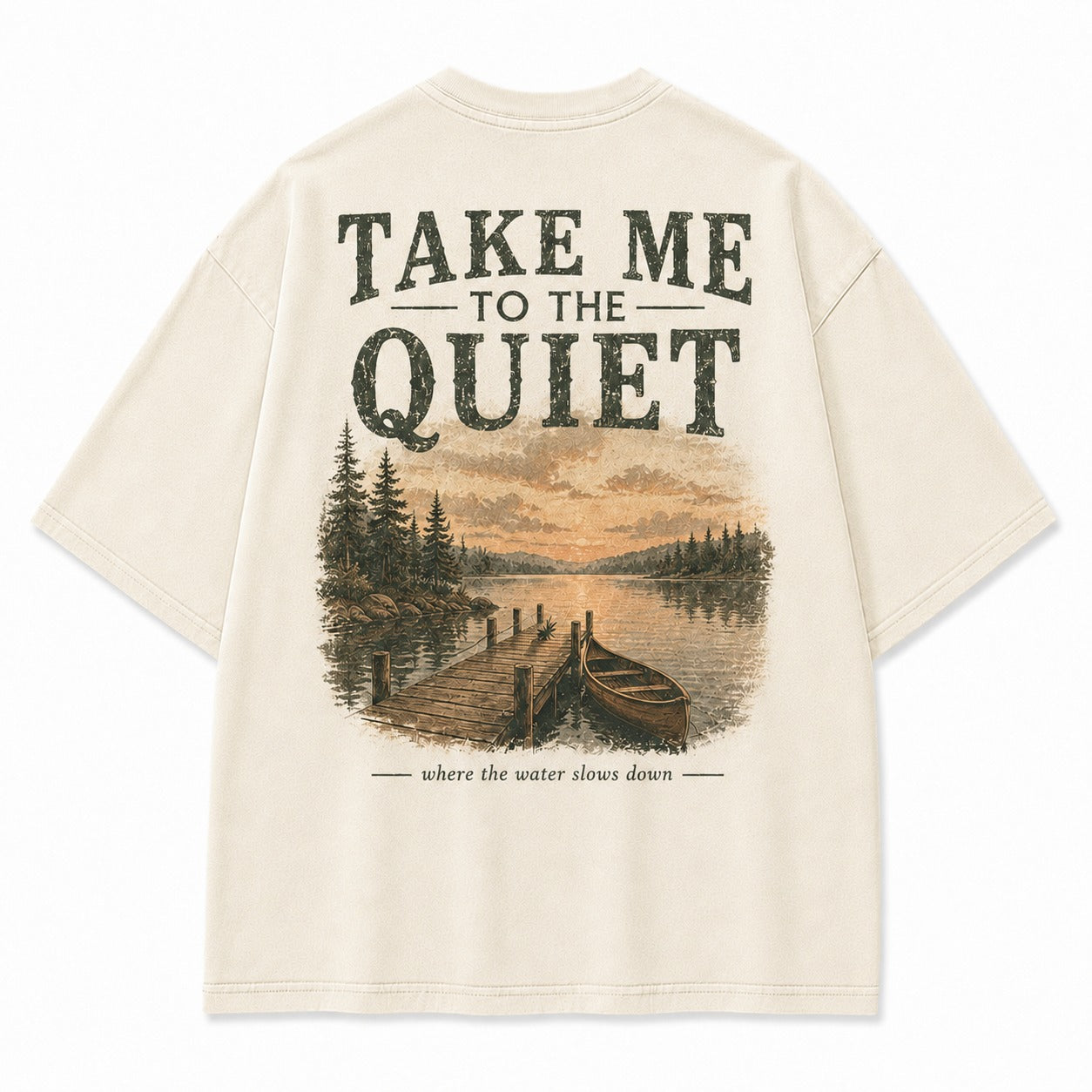 Take Me to the Quiet Washed T-Shirt