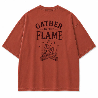 Gather by the Flame Graphic T-Shirt