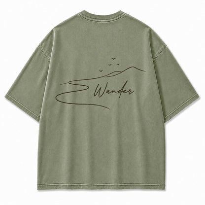 Wander Where the Road Softens Tee
