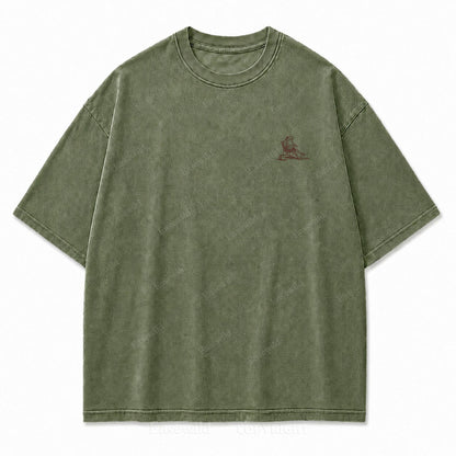 Overstimulated Nature Club Washed Print Tee