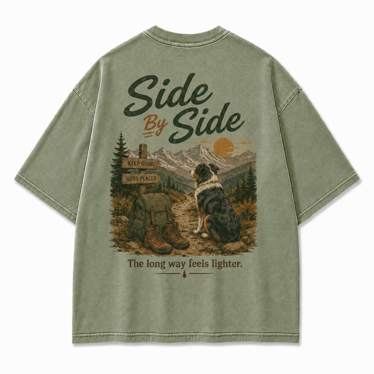 Side by Side Through Every Trail Tee
