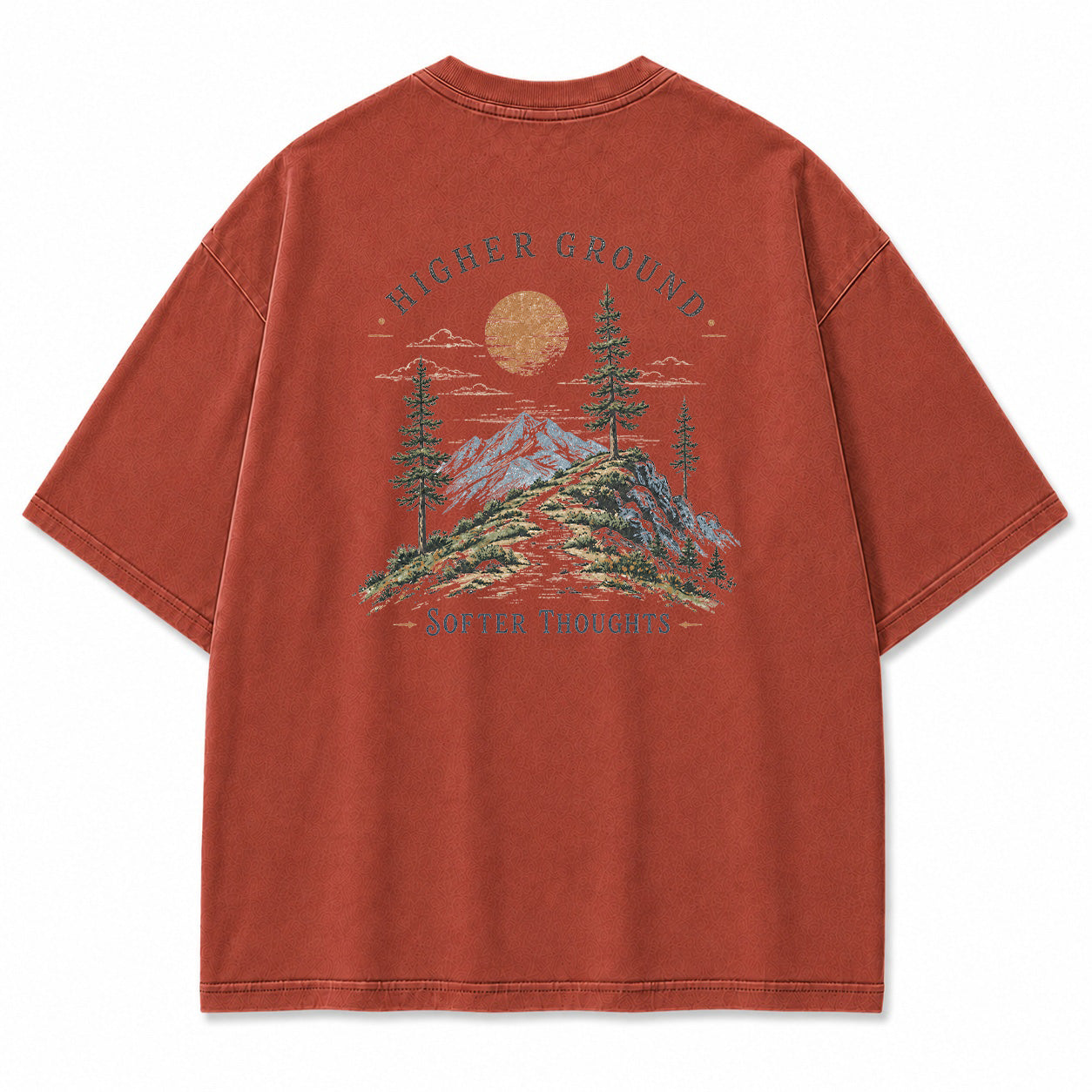 Higher Ground Softer Thoughts Graphic T-Shirt