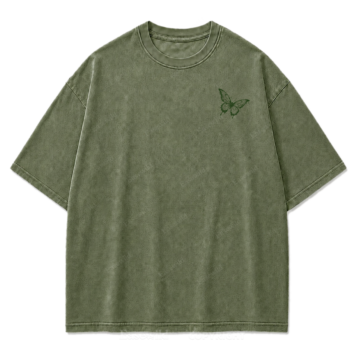 Butterfly Street Art Graphic Tee