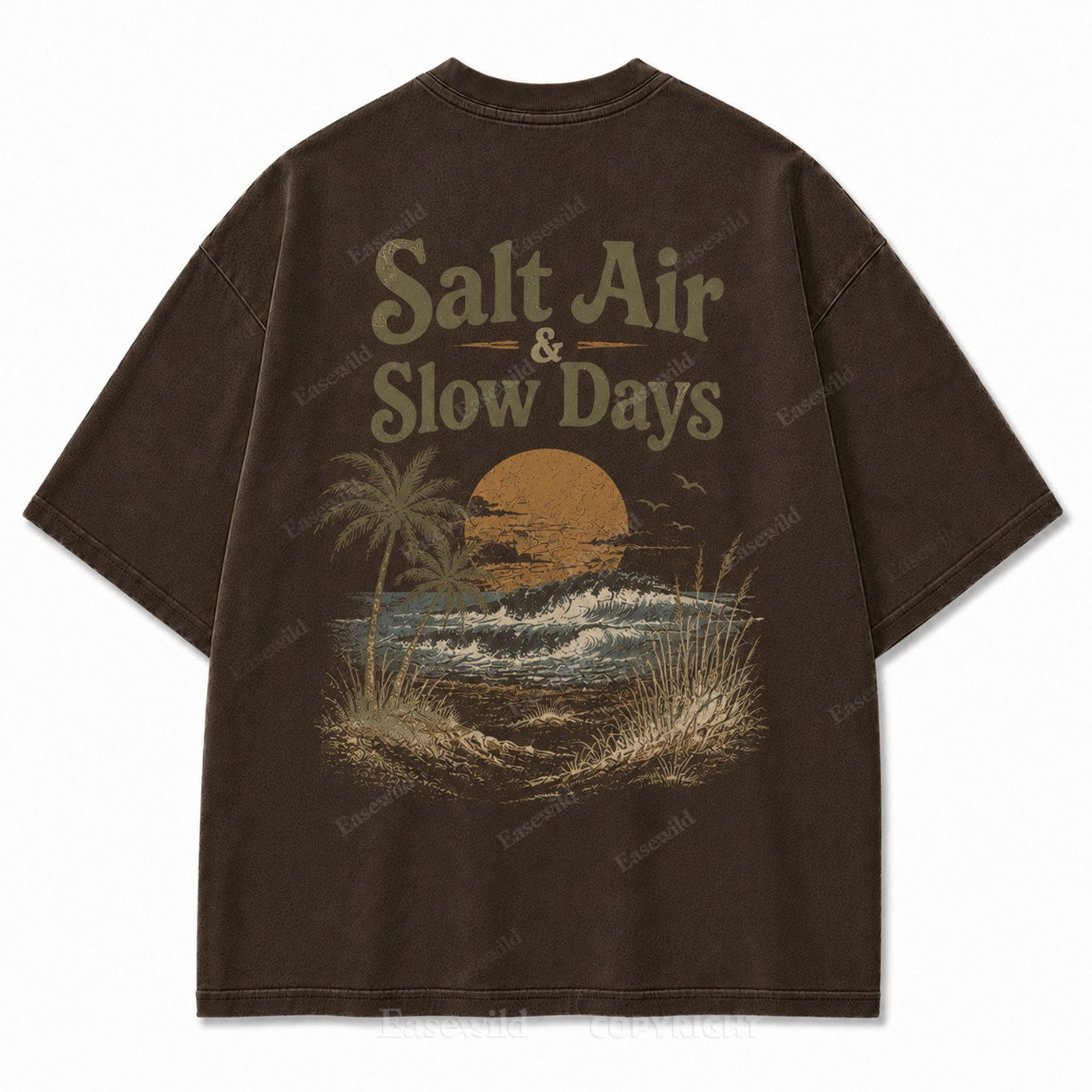 Salt Air and Slow Days Tee