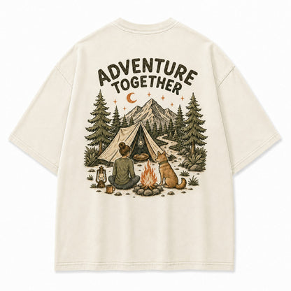 Adventure Together Campfire Graphic Tee