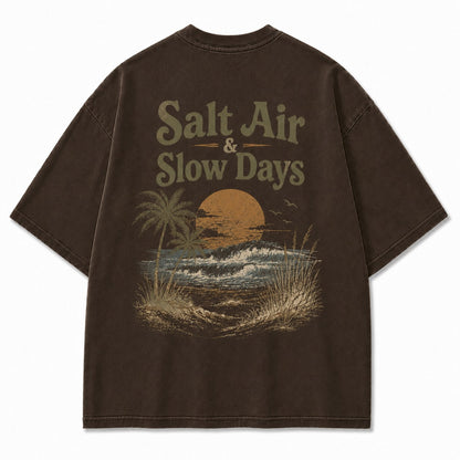 Salt Air and Slow Days Tee