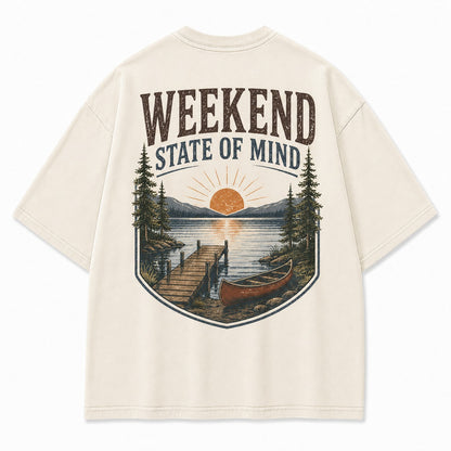 Weekend State of Mind Washed T-Shirt