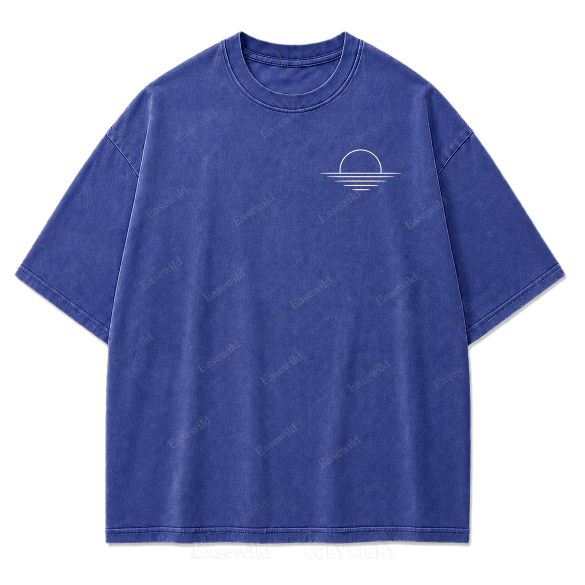 Still Water, Slow Days Washed Print Tee