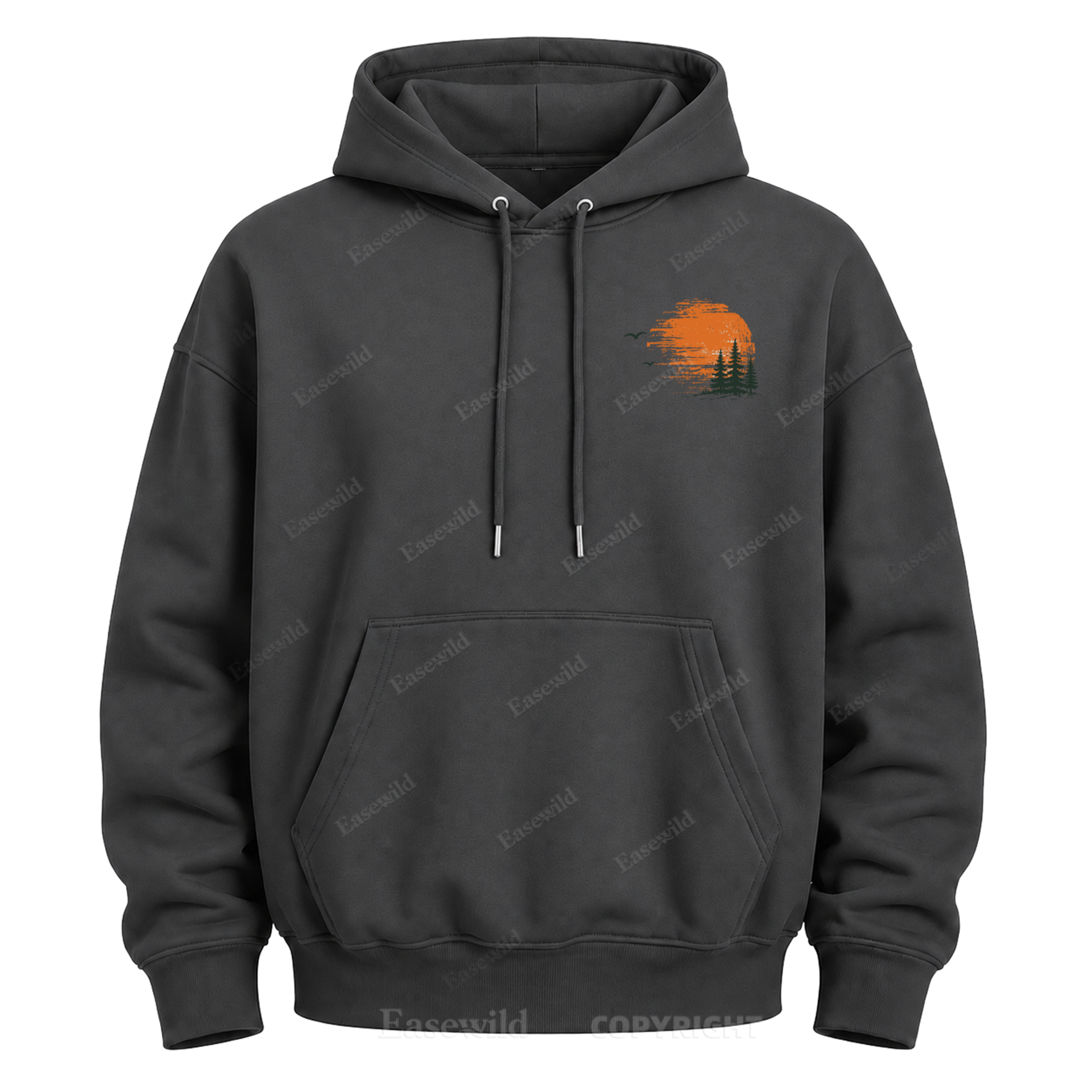 Somewhere Between Lost & Free Graphic Hoodie