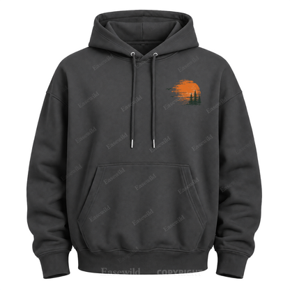 Somewhere Between Lost & Free Graphic Hoodie