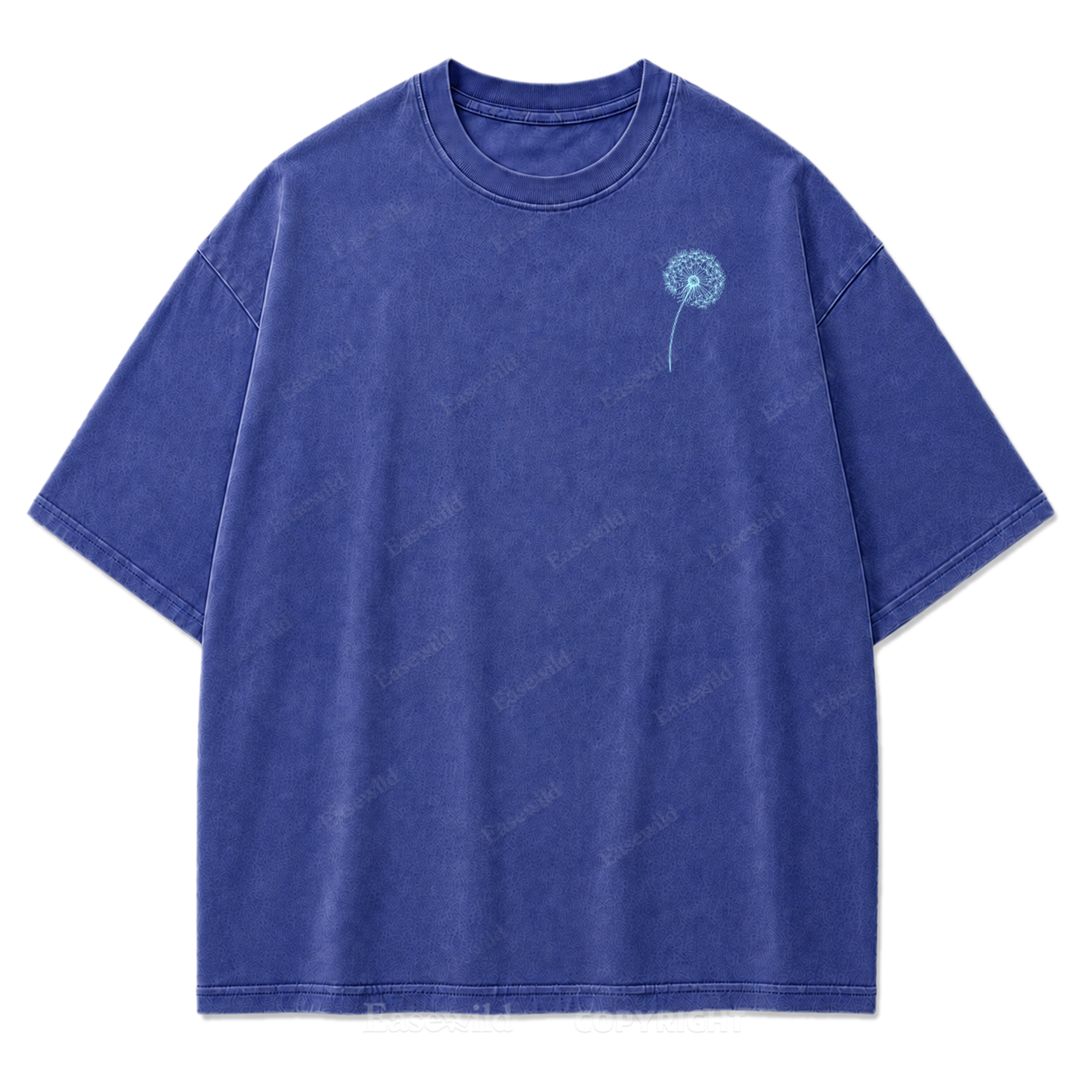 Drifting Wishes Dandelion Washed Print Tee