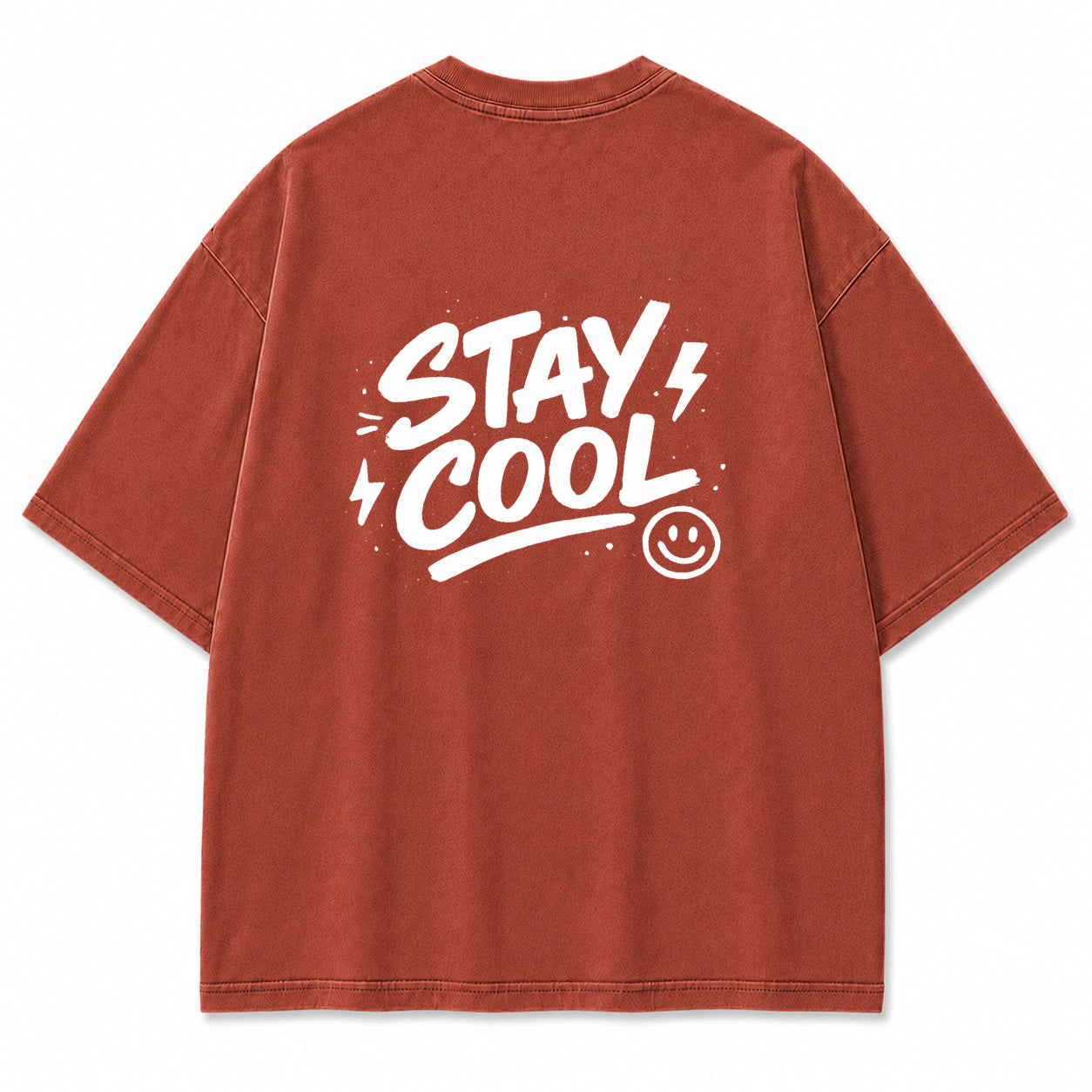 Stay Cool Smiley Graphic T-Shirt