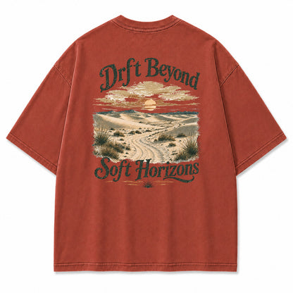 Drift Beyond Soft Horizons Graphic T-Shirt