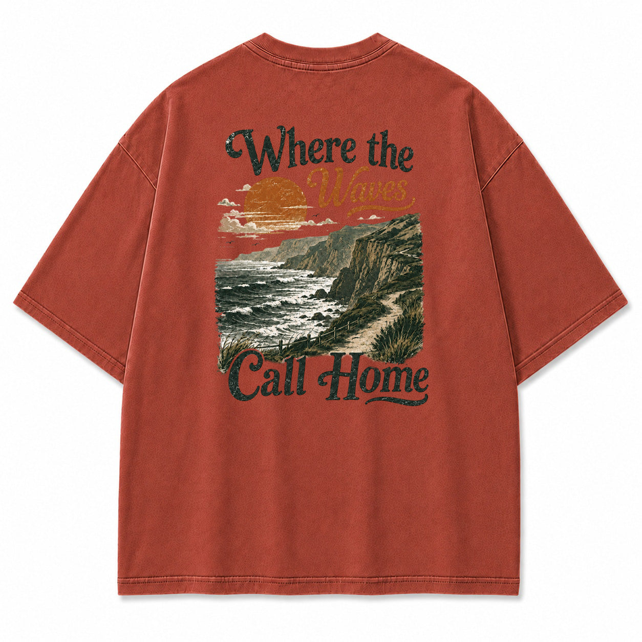 Where the Waves Call Home Graphic T-Shirt