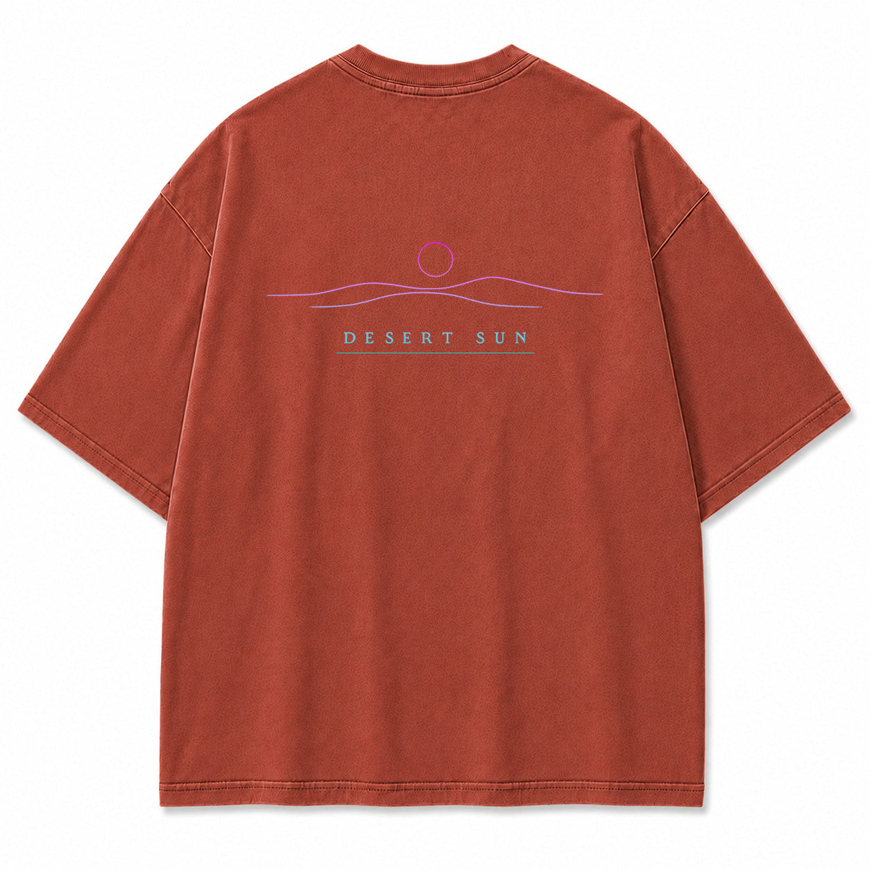 Desert Sun Minimal Horizon Graphic T-Shirt
