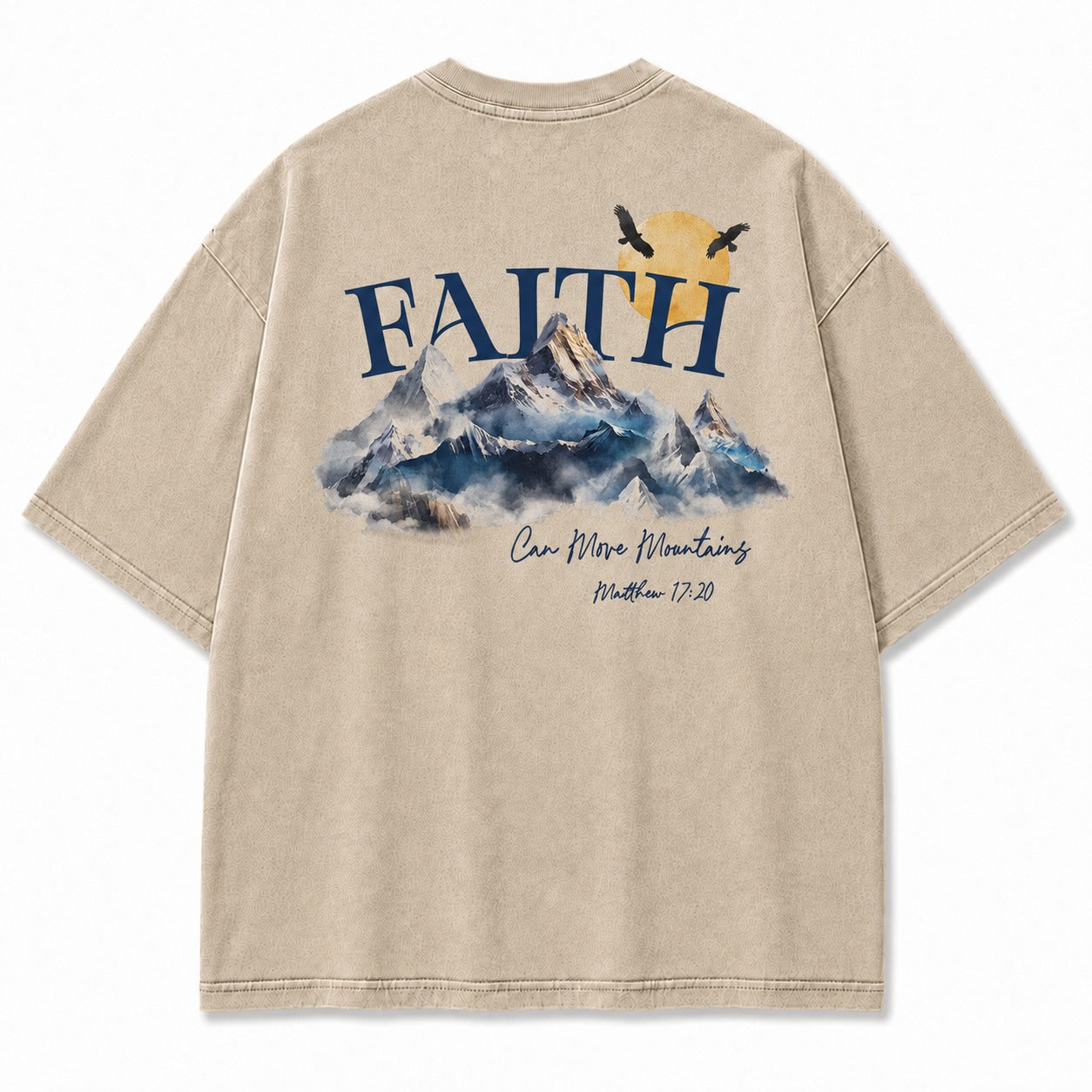 Can Move Mountains Washed T-Shirt
