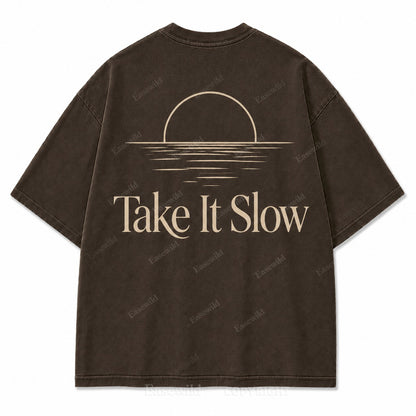 Still Water, Slow Days Tee