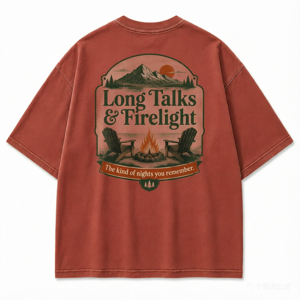 Long Talks & Firelight Graphic Tee