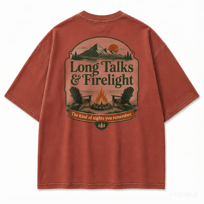 Long Talks & Firelight Graphic Tee
