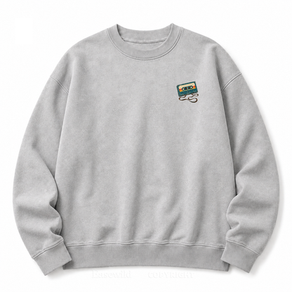 Rewind to Real Life Vintage Analogue Escape Washed Sweatshirts