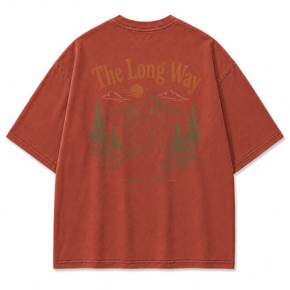 The Long Way Graphic T-Shirt