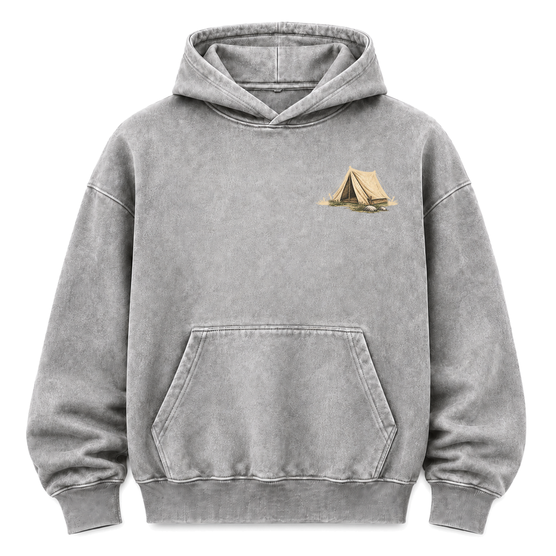 Lakeside Coffee Camp Washed Graphic Hoodie