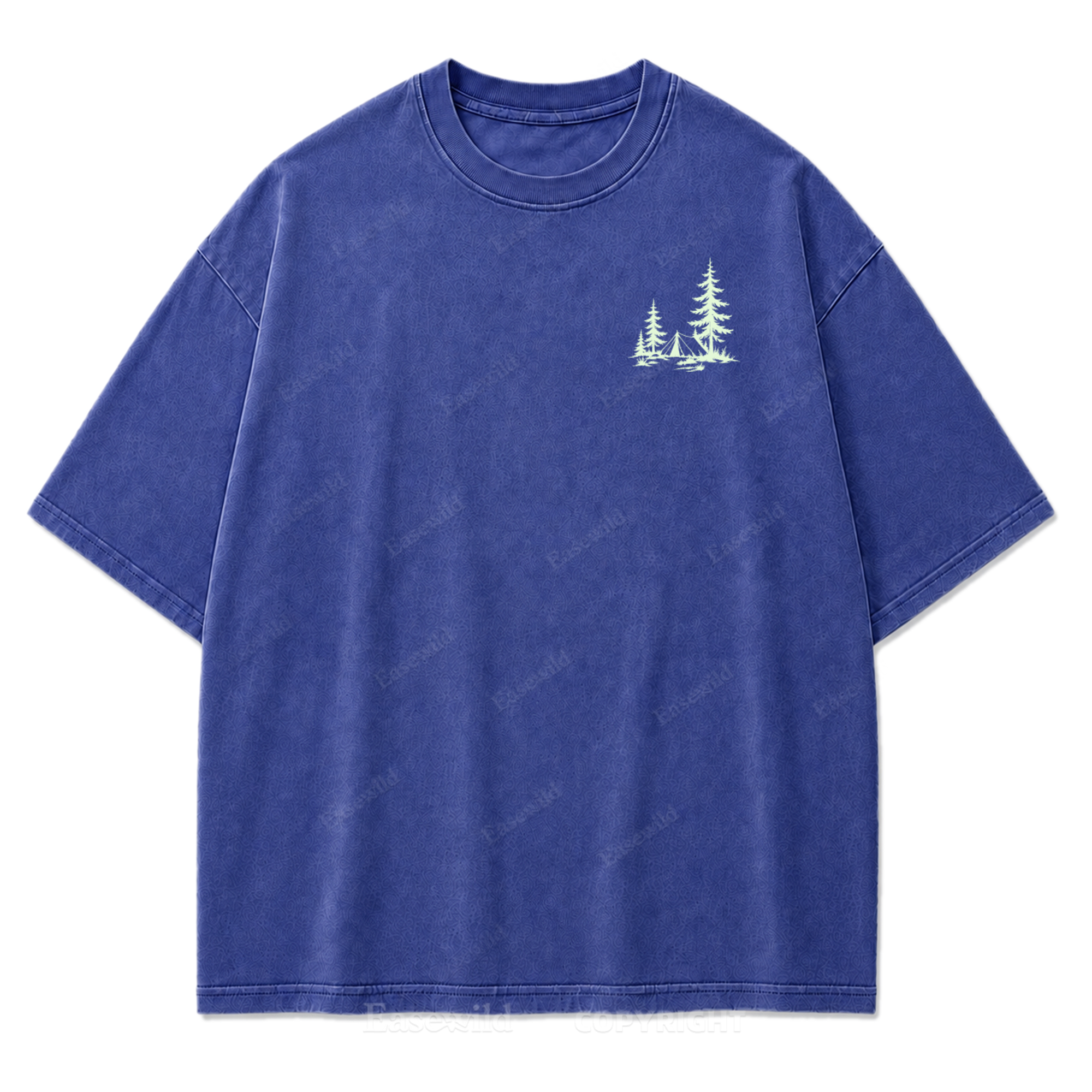 Pinebound Nights Washed Print Tee