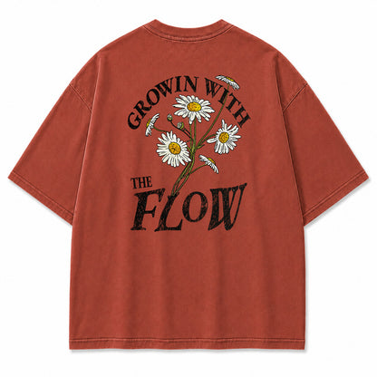 Grow With The Flow Daisy Graphic T-Shirt