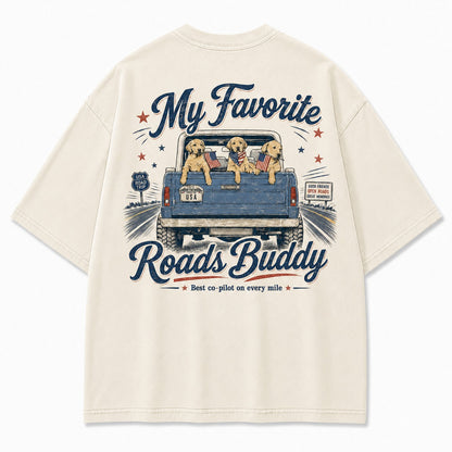 Favorite Road Buddy Graphic Tee