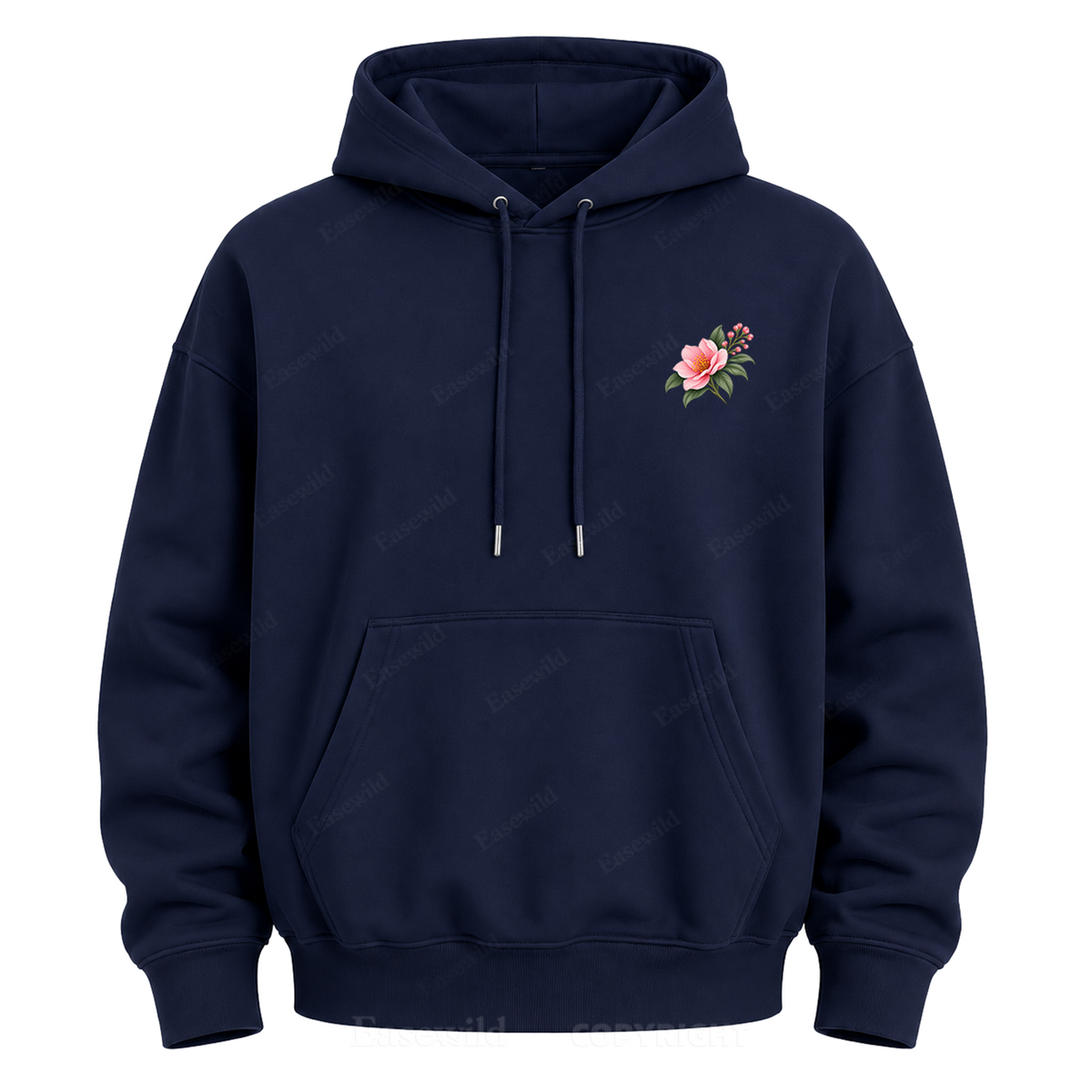 Softly Unfiltered Floral Graphic Hoodie
