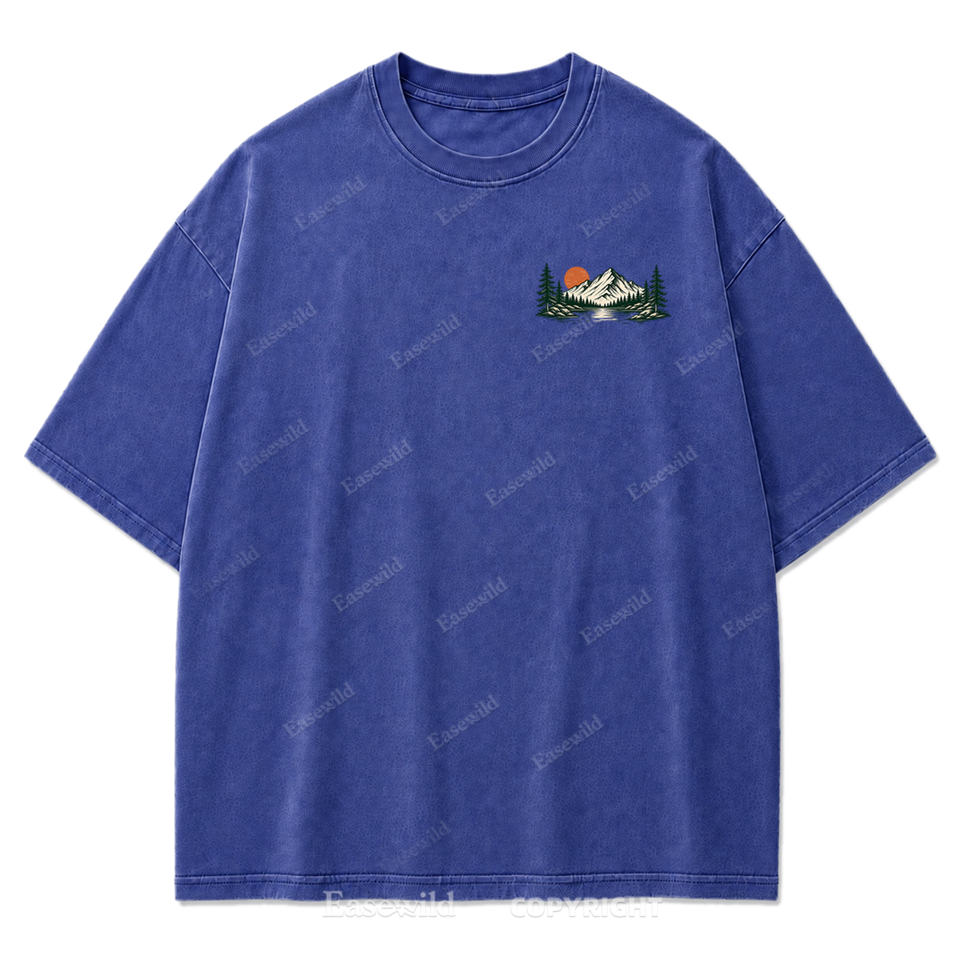 Campfire Evenings Outdoor Washed Print Tee