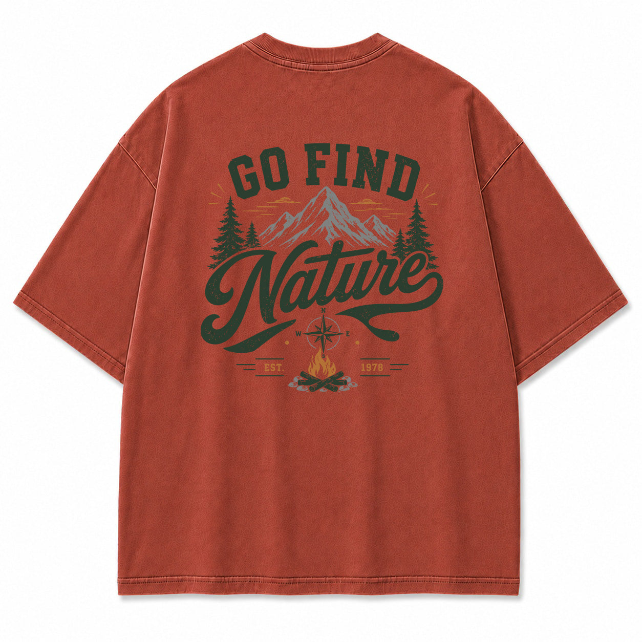 Go Find Nature Graphic T-Shirt