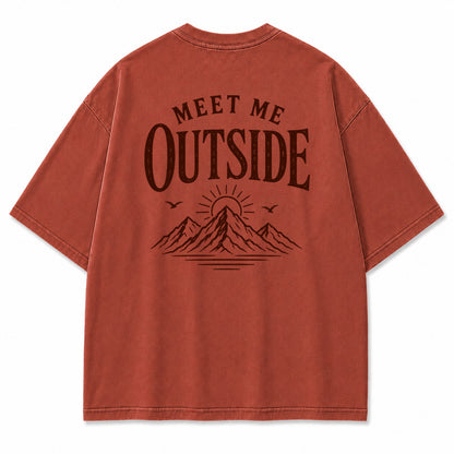 Meet Me Outside Graphic T-Shirt
