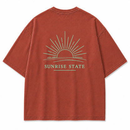 Sunrise State Minimal Graphic T-Shirt