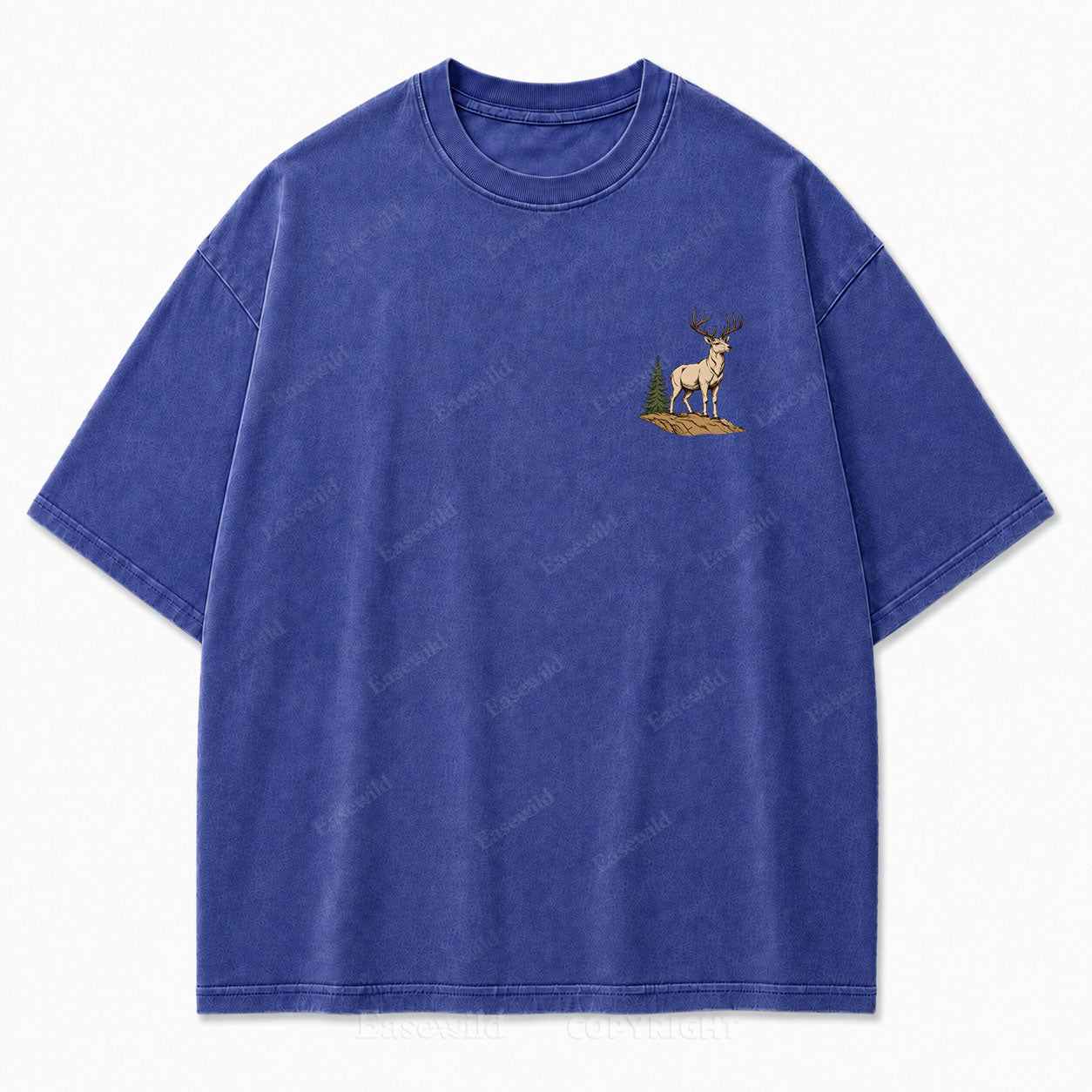 Go Find Your Peak Washed Print Tee